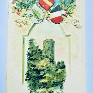 Hoh Rappolstein carte gaufrée