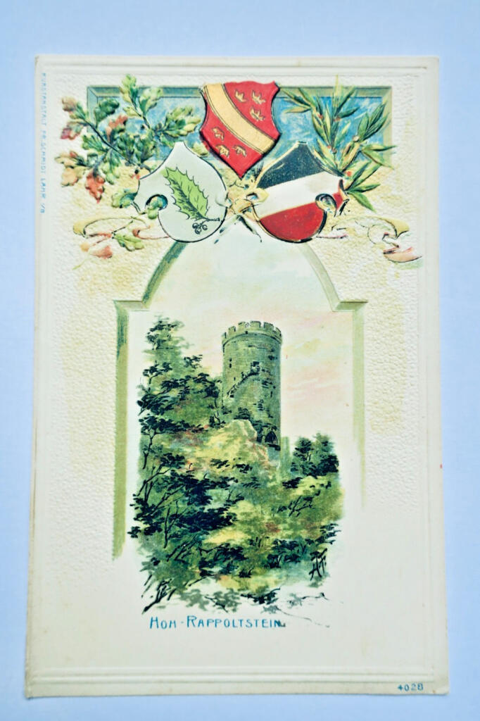 Hoh Rappolstein Embossed Card