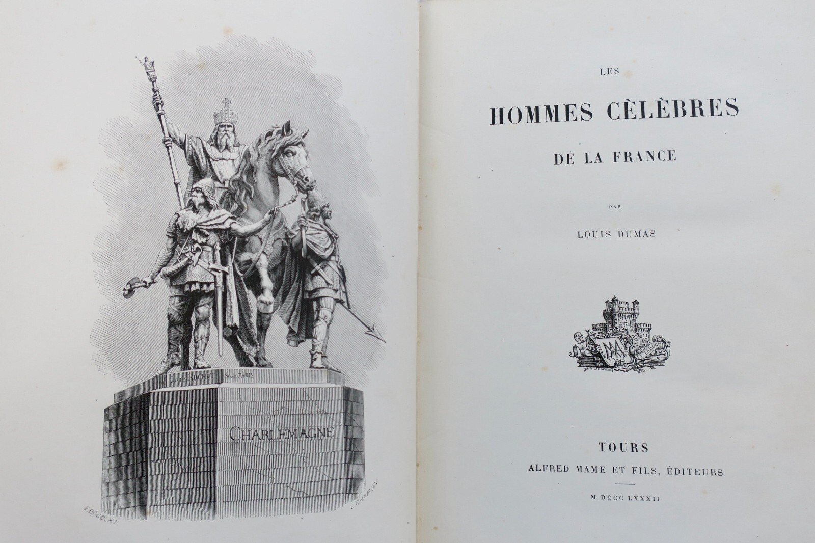 HOMMES CÉLÈBRES DE LA FRANCE 1882 – Image 10