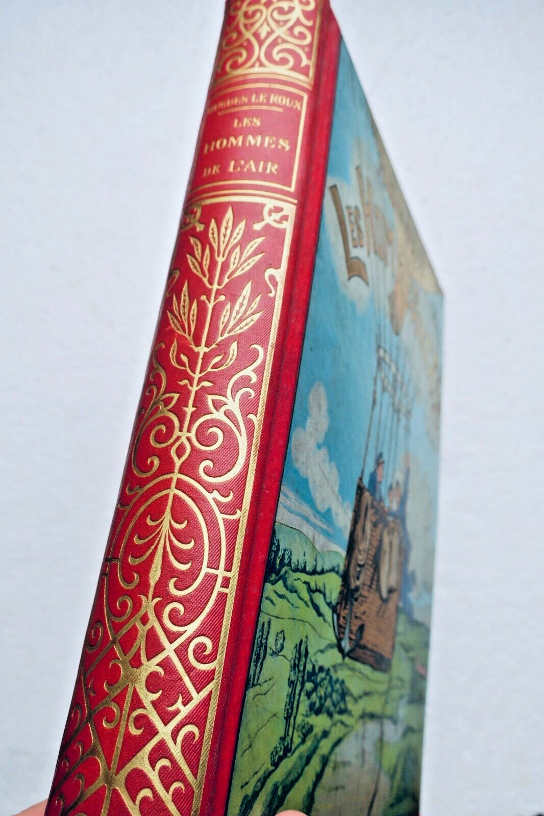 気球乗りの冒険<span class="lla-card-orig-wrap"><span class="lla-card-orig">❦ HOMMES DE L’AIR – ROMAN DE SPORT ET D’AVENTURES</span></span> - La Librairie Antique