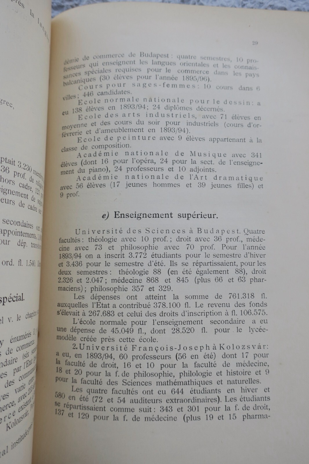 Hongrie à La Veille du Millénaire: Données Statistiques avec deux Plans 1896 – Image 5