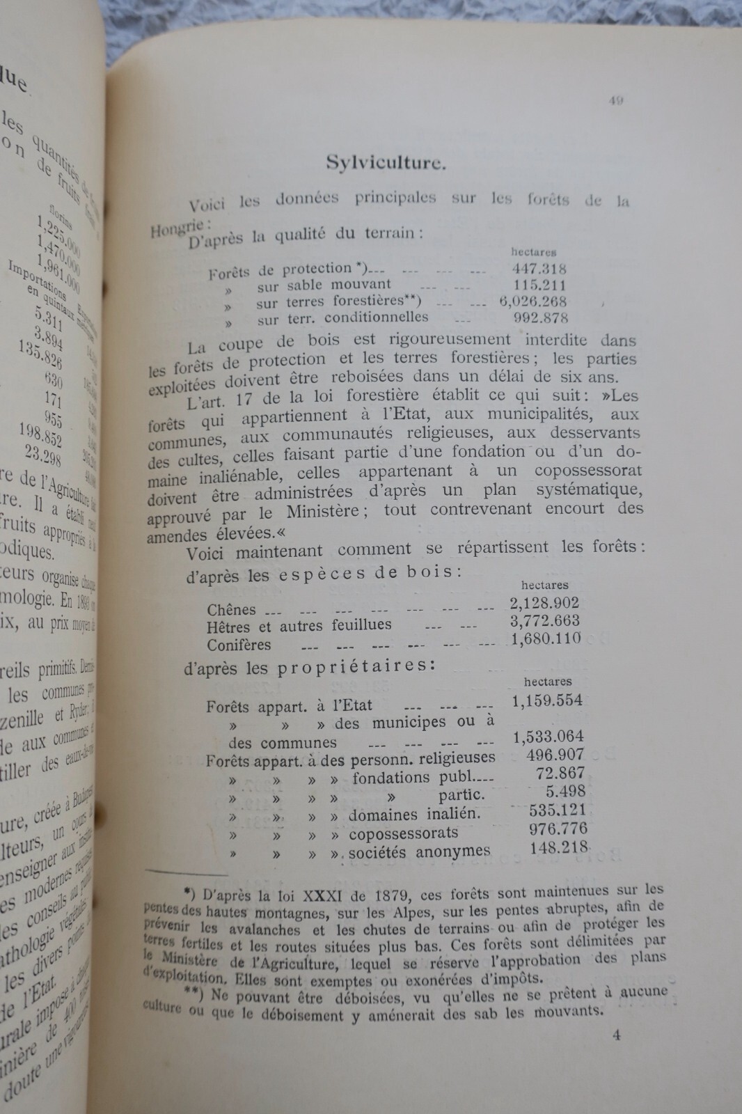 Hongrie à La Veille du Millénaire: Données Statistiques avec deux Plans 1896 – Image 4