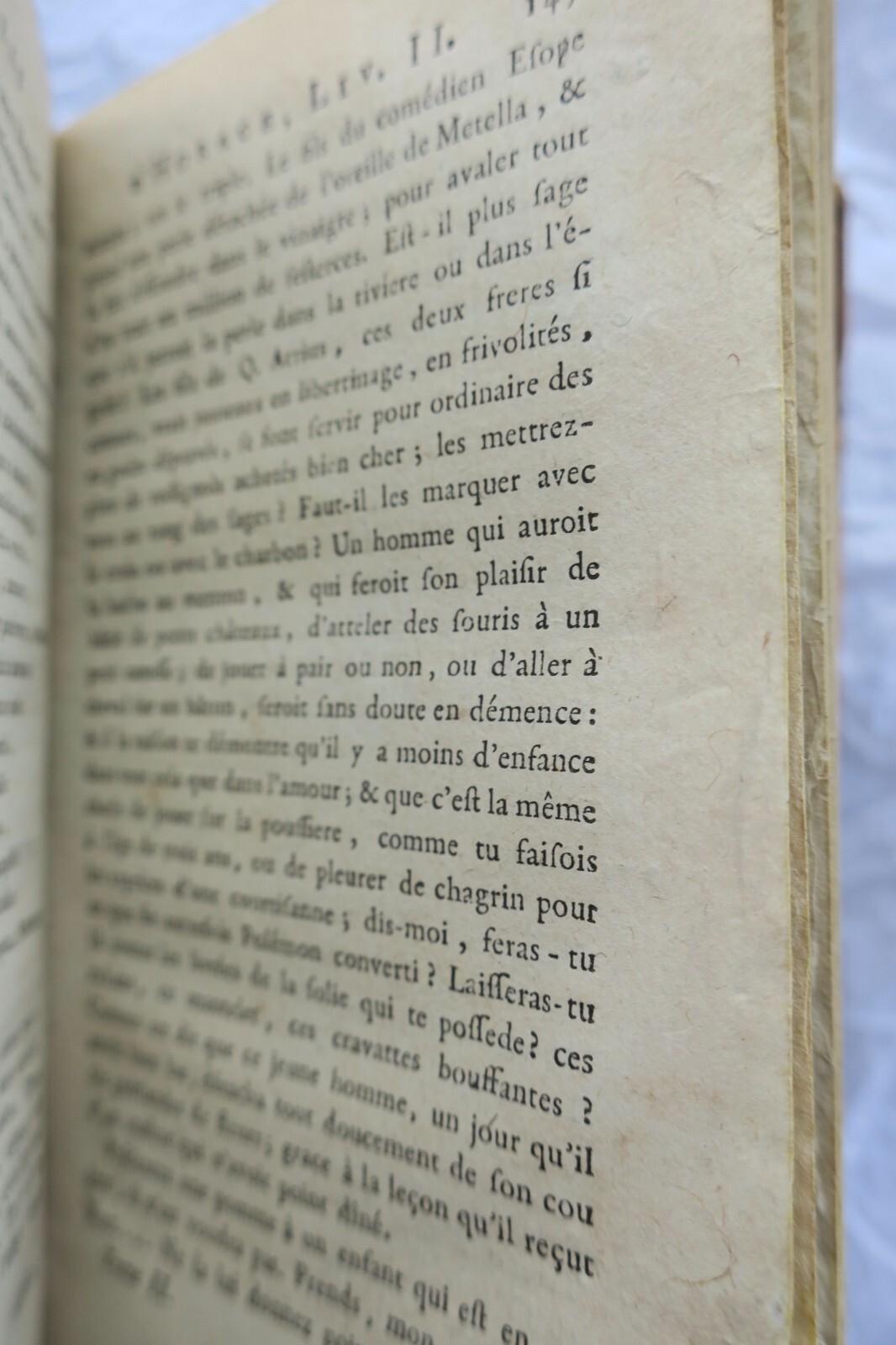 Gesamtwerke des Horaz – Zweisprachige Latein-Französische Ausgabe<span class="lla-card-orig-wrap"><span class="lla-card-orig">❦ HORACE Oeuvres d’Horace 1802</span></span> - La Librairie Antique