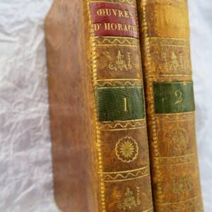 HORACE Oeuvres d'Horace 1802