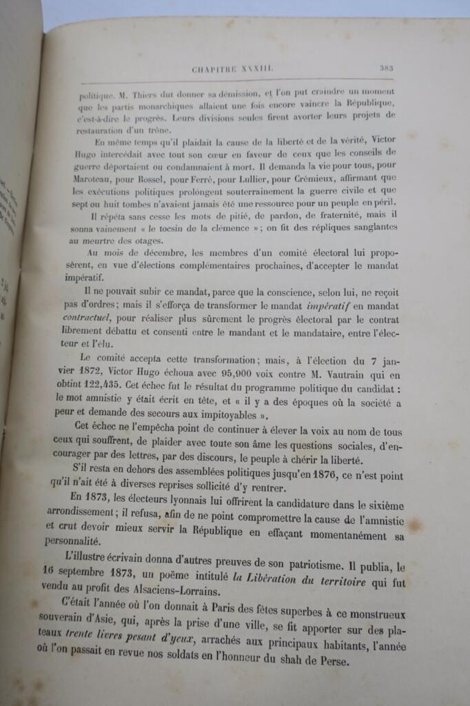 Hugo BARBOU Alfred La vie de Victor Hugo