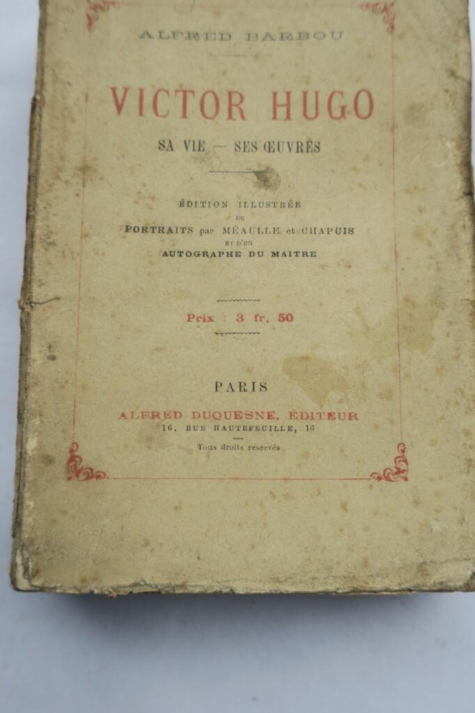 Biography and Works of Victor Hugo