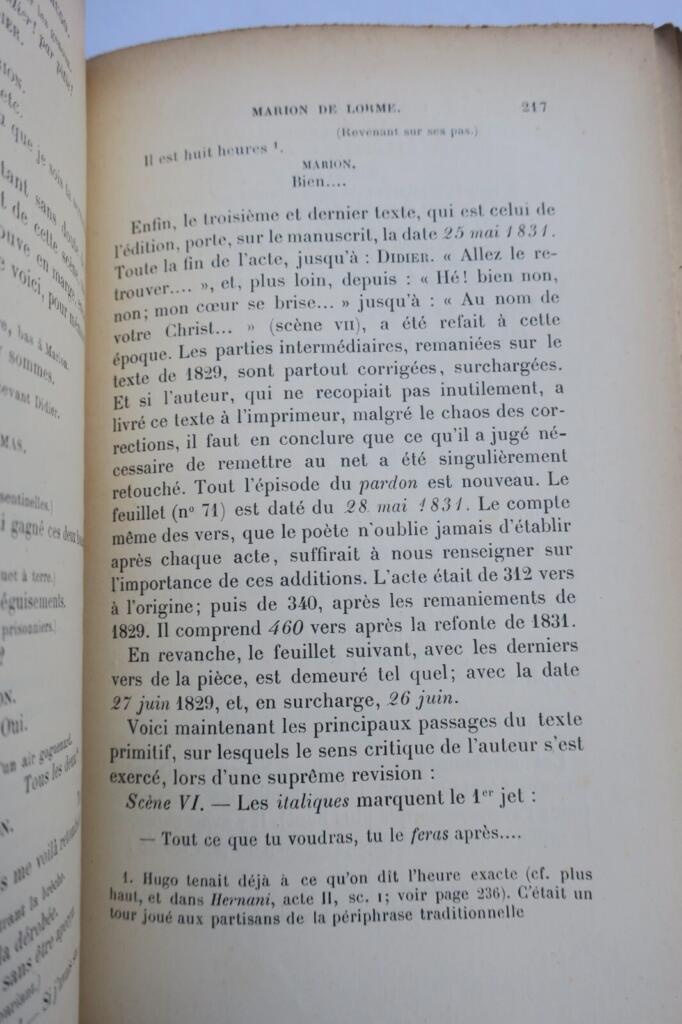 Critical Study of Hugo's Theatrical Works