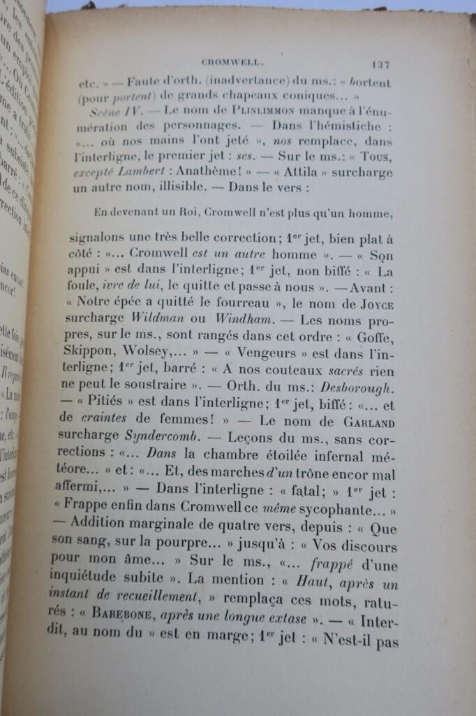Critical Study of Hugo's Theatrical Works