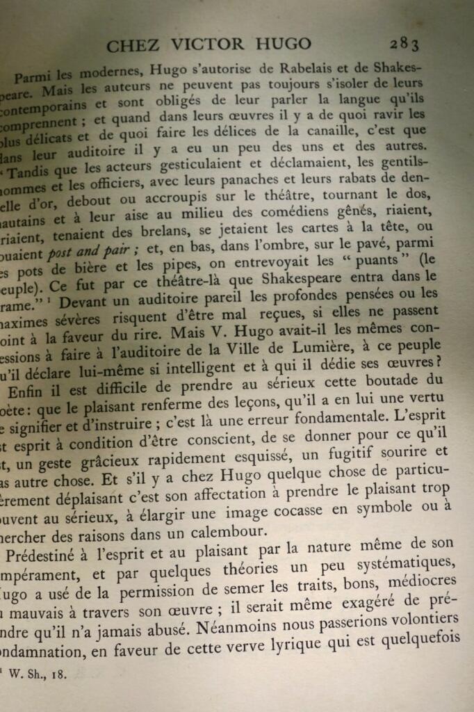 Hugo L&rsquo;Esprit dans les oeuvres poétiques de Victor Hugo 1911