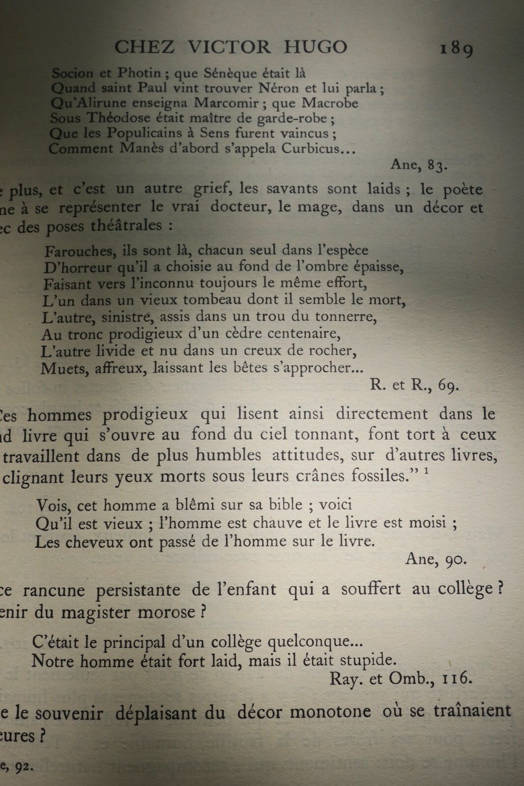 Hugo L'Esprit dans les oeuvres poétiques de Victor Hugo 1911 – Image 4