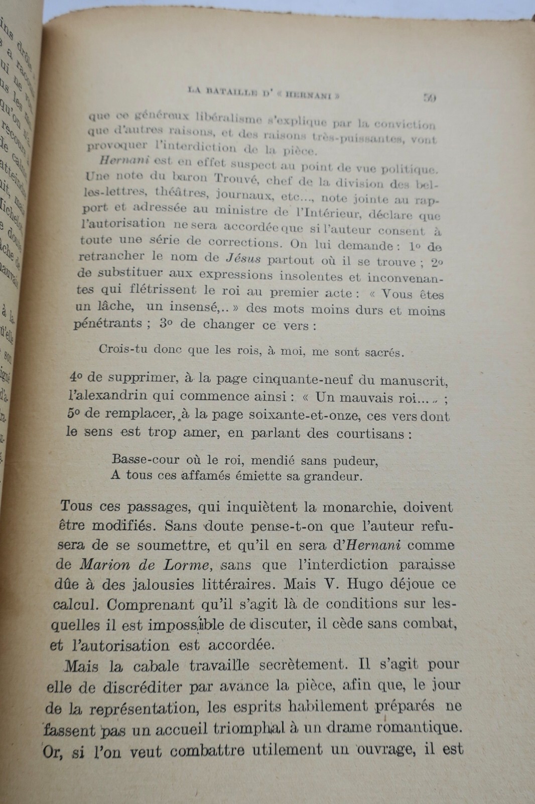Hernani centenary essay with critical preface - Image 5