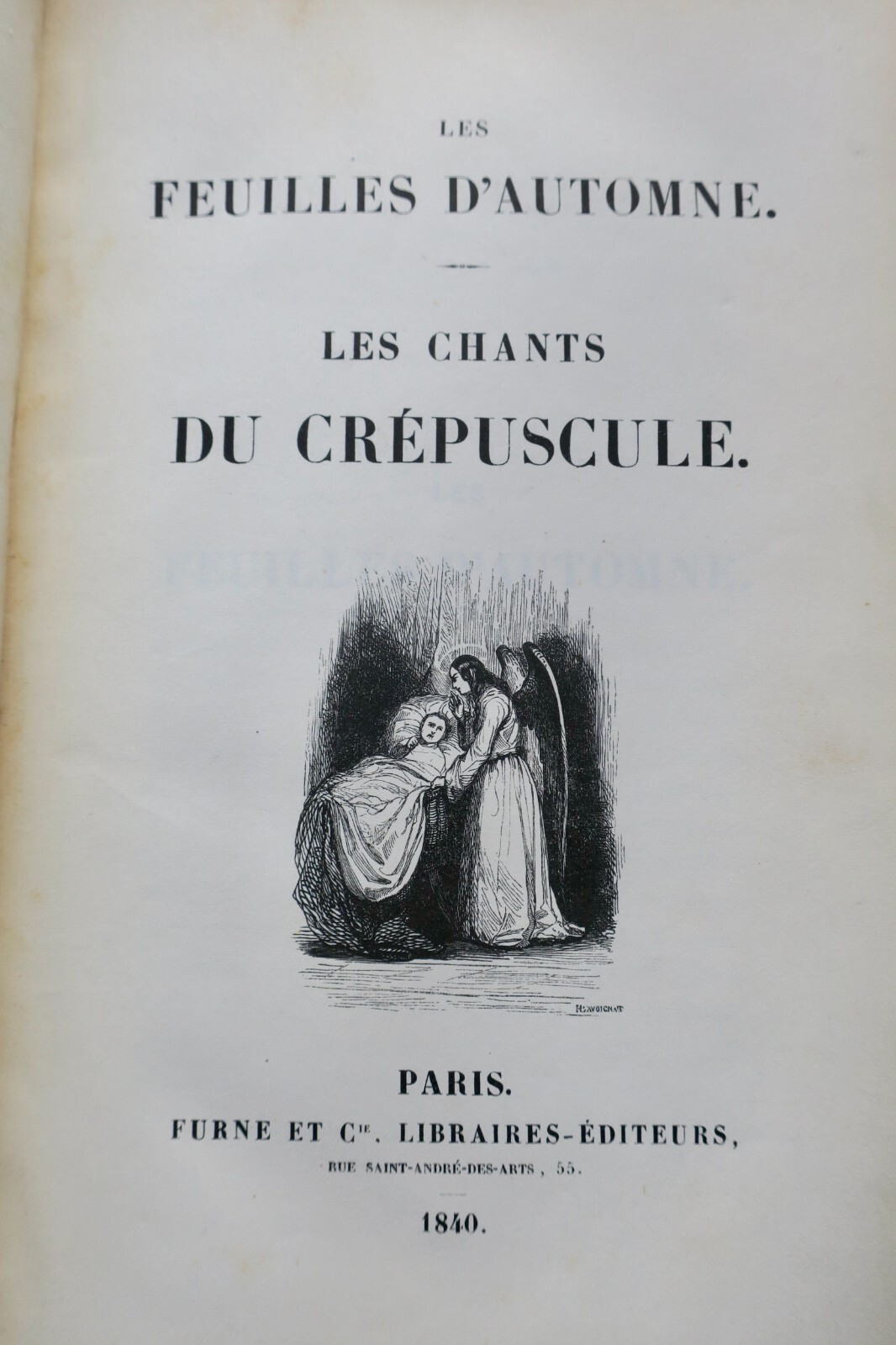 Hugo odes et ballades Feuilles d'Automne Chant du crépuscule...1840 – Image 12