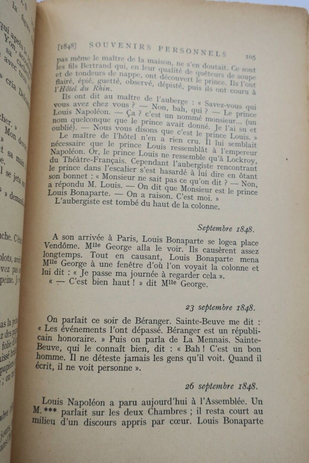 Personal Memoirs 1848-1851