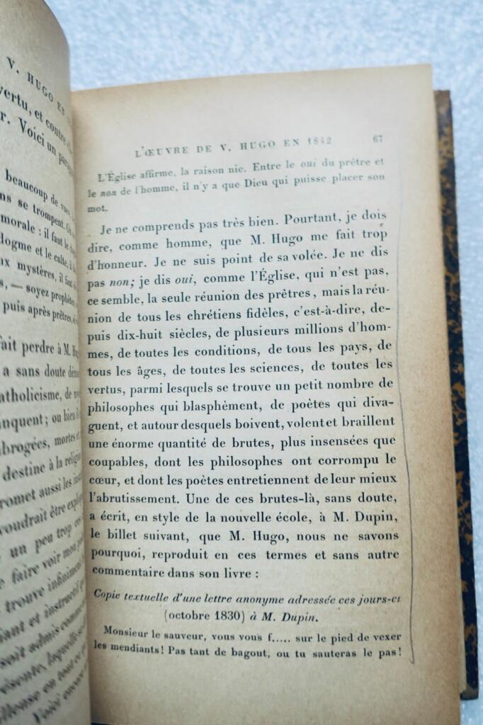 Studien über Victor Hugo