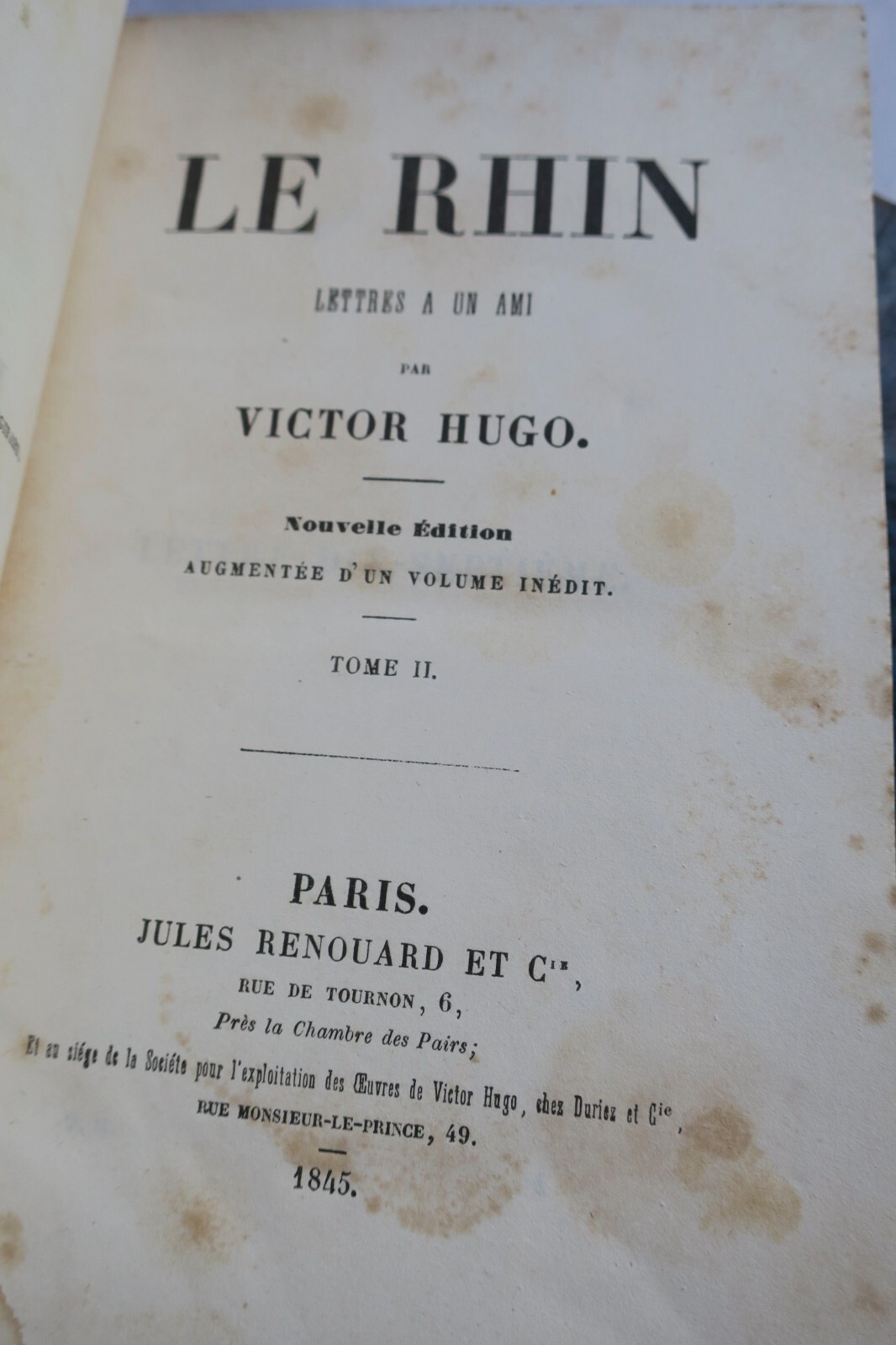 HUGO's letters and reflections on the Rhine - Image 3
