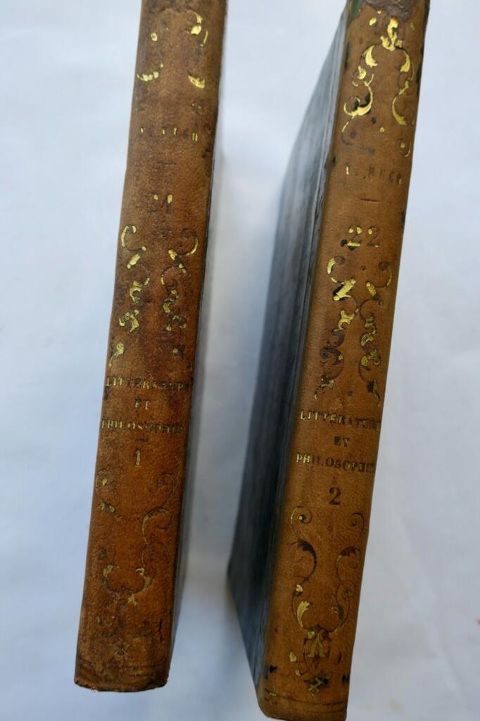 Hugo (Victor) LITTERATURE ET PHILOSOPHIE MELEES 1834
