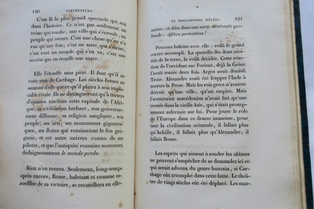 Hugo (Victor) LITTERATURE ET PHILOSOPHIE MELEES 1834