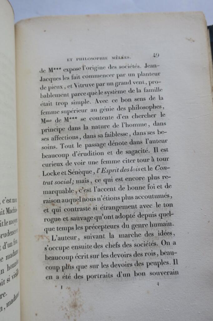 Hugo (Victor) LITTERATURE ET PHILOSOPHIE MELEES 1834