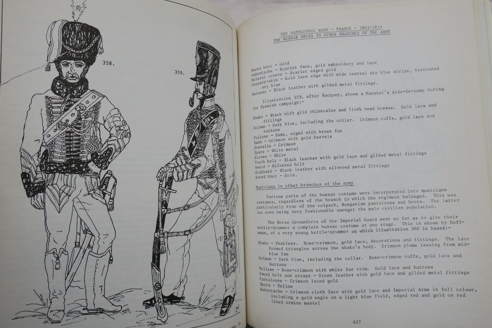 History of Hussars and Their Costumes<span class="lla-card-orig-wrap"><span class="lla-card-orig">❦ Hussar The Peacock Soldiers 1979</span></span> - La Librairie Antique