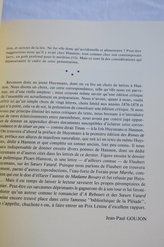 Zwanzig Briefe an Théo Hannon