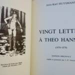 HUYSMANS Joris-Karl Vingt lettres à Théo Hannon (1876-1878) - La Librairie Antique