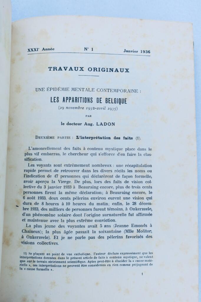 Fachzeitschrift für angewandte Psychiatrie, Jahrgang 31 (1936)