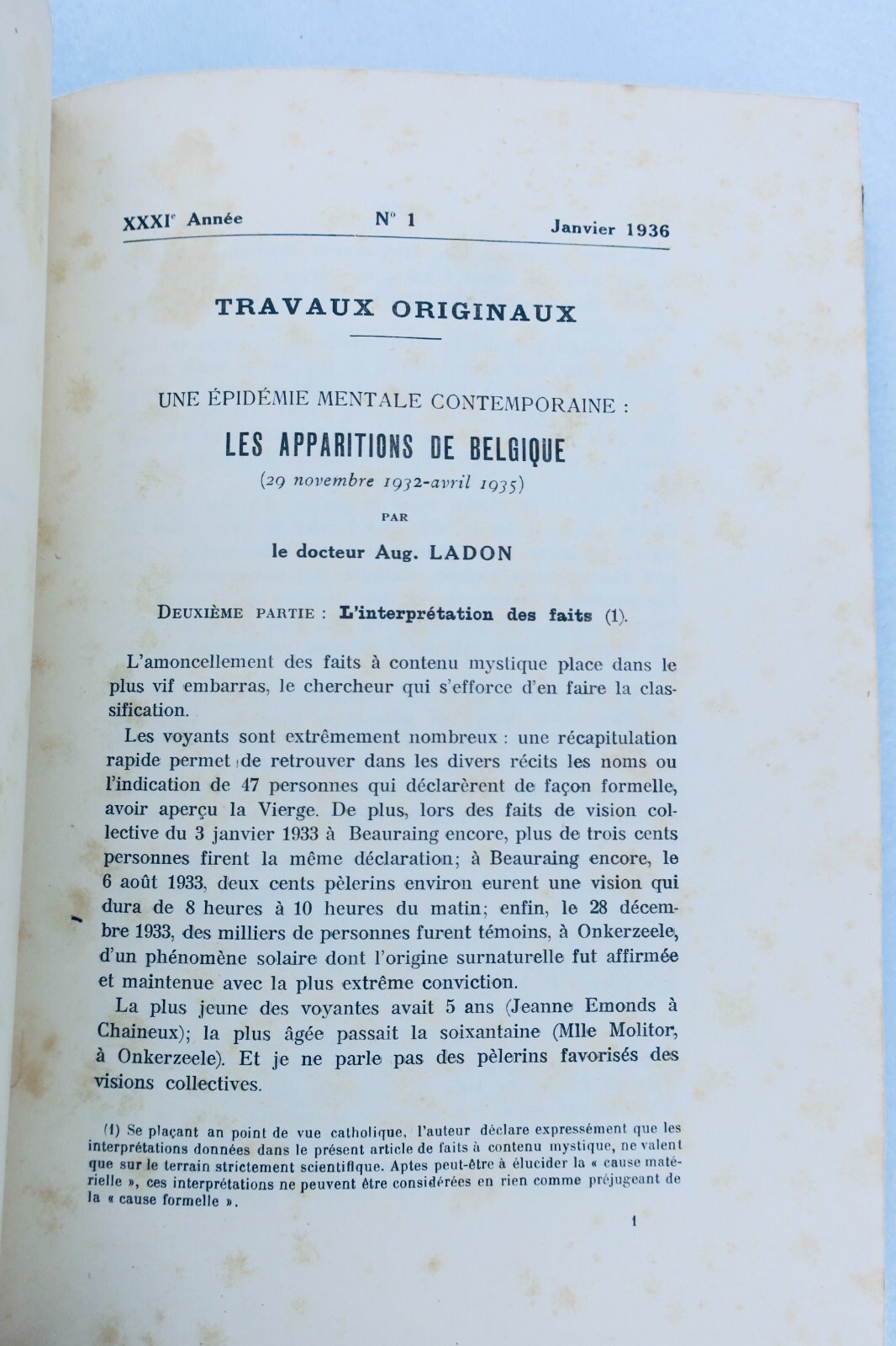 Applied Psychiatry Journal, Year 31 (1936) - Image 4