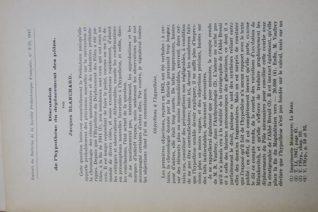 Polar Displacement Theory and Quaternary Chronology