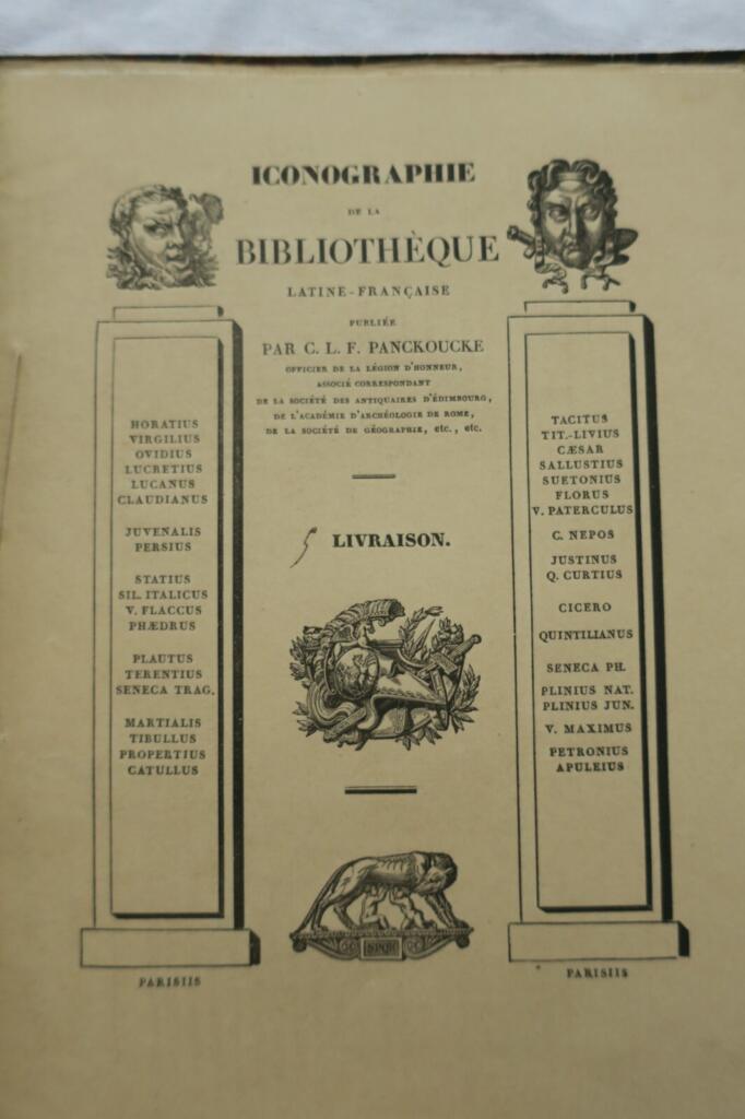 Latin-French Library Iconography with Numismatic Medals
