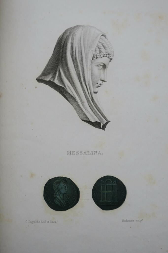 Latin-French Library Iconography with Numismatic Medals