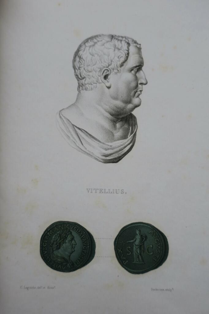 Latin-French Library Iconography with Numismatic Medals