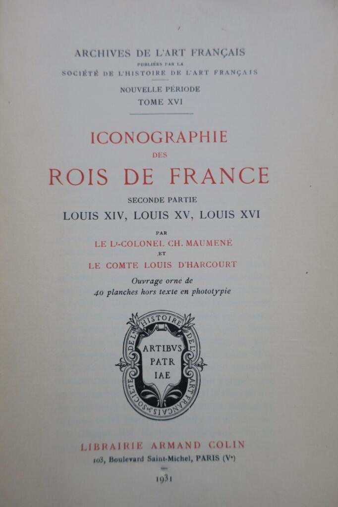 French Royal Portraits and Heraldry