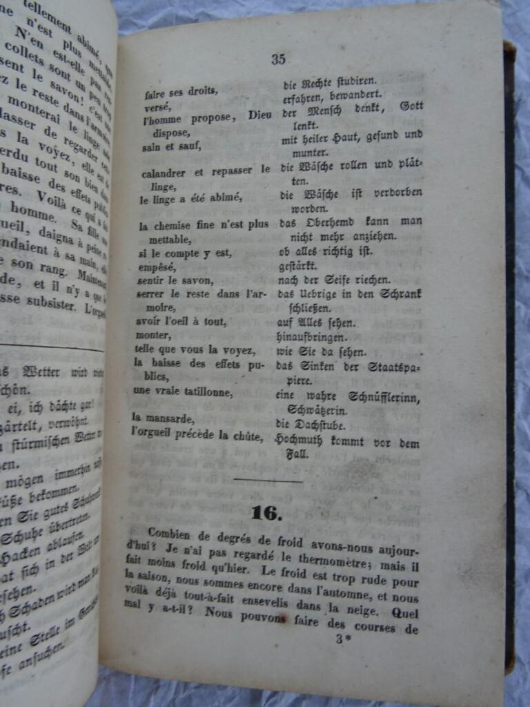 Dialogierte Redewendungen