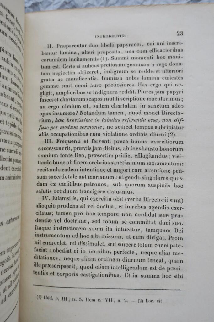 Spiritual Exercises by Ignatius of Loyola