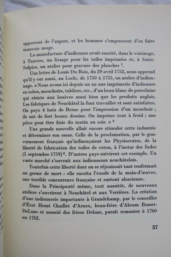 Neuchâtel's Indian Textiles