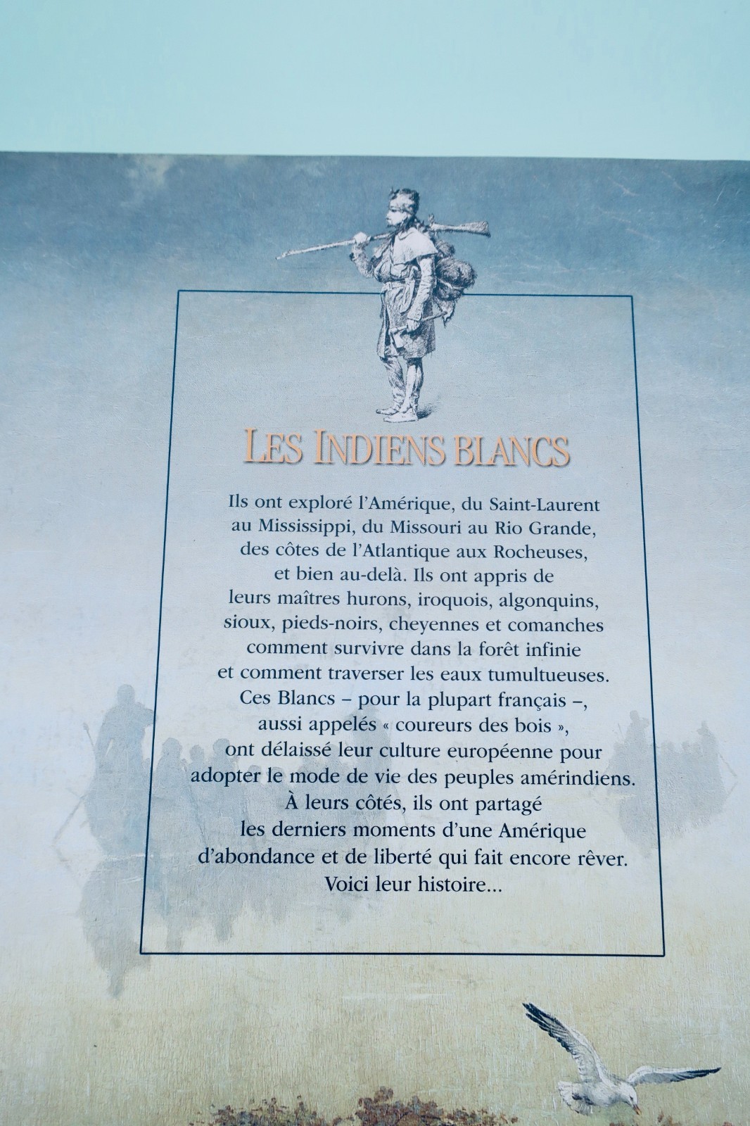 白いインディアンのサガ<span class="lla-card-orig-wrap"><span class="lla-card-orig">❦ Indiens blancs Les coureurs des bois la saga des indiens blancs</span></span> - La Librairie Antique