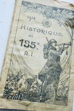 infanterie historique du 135 e R.I. 1914-1918