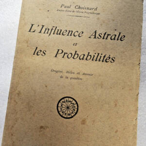 influence astrale et les probalités 1924