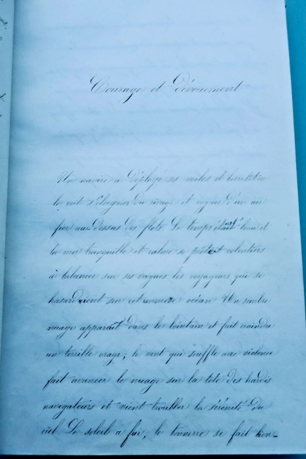Teacher's Personal Notebooks 1850-1851