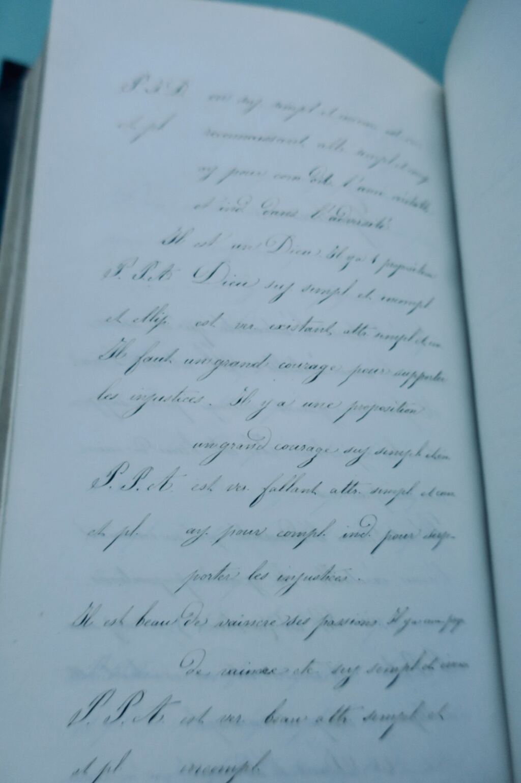 Teacher's Personal Notebooks 1850-1851