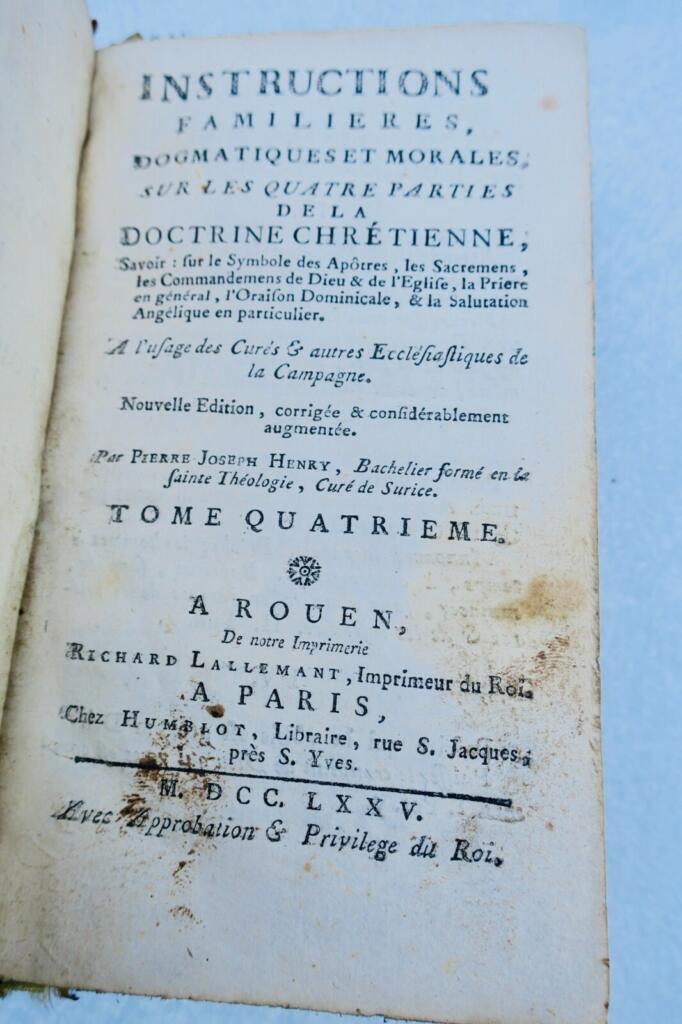 Christian doctrine instruction, fourth volume
