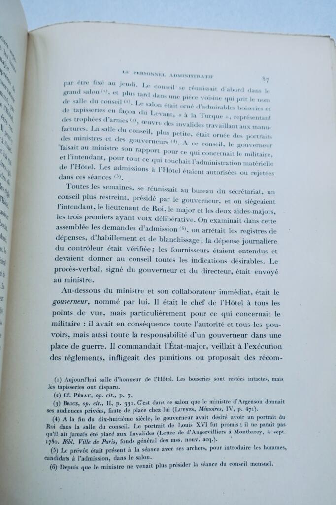 Royal Hotel of the Invalides: History & Organization
