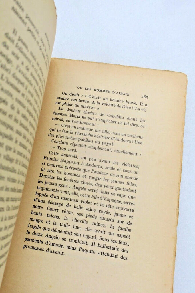 Eine Geschichte von Andorra und Bronzemännern