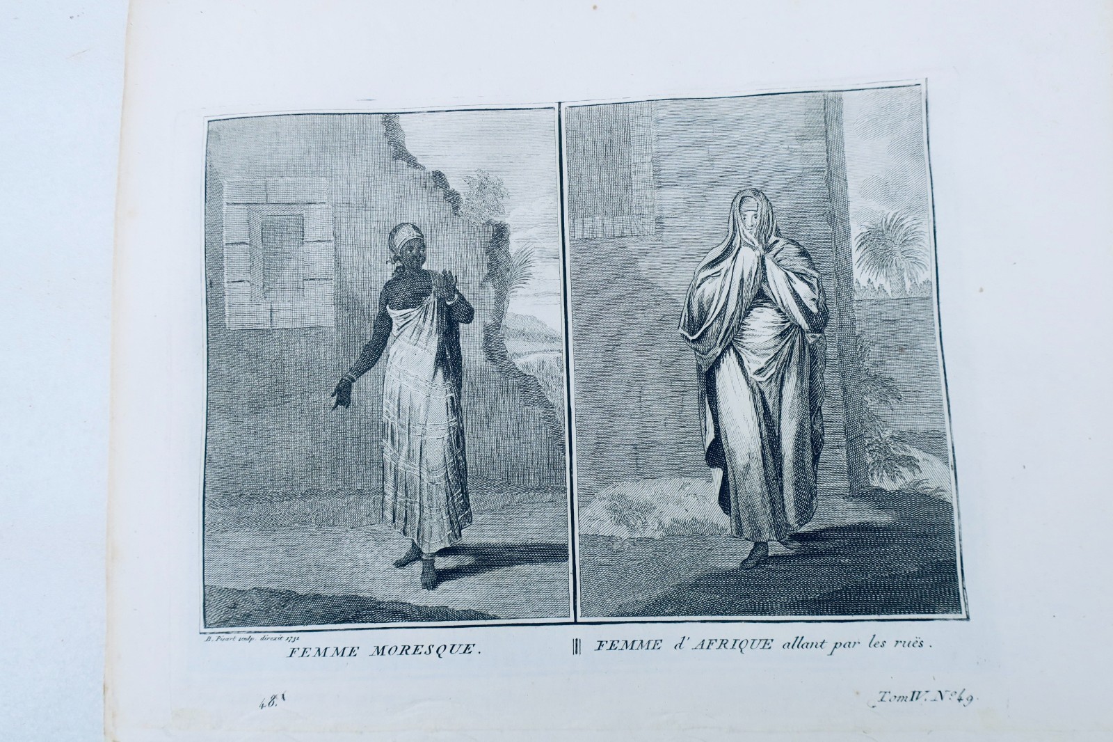 伊斯兰人物与东方服饰:钢版画 - Image 7
