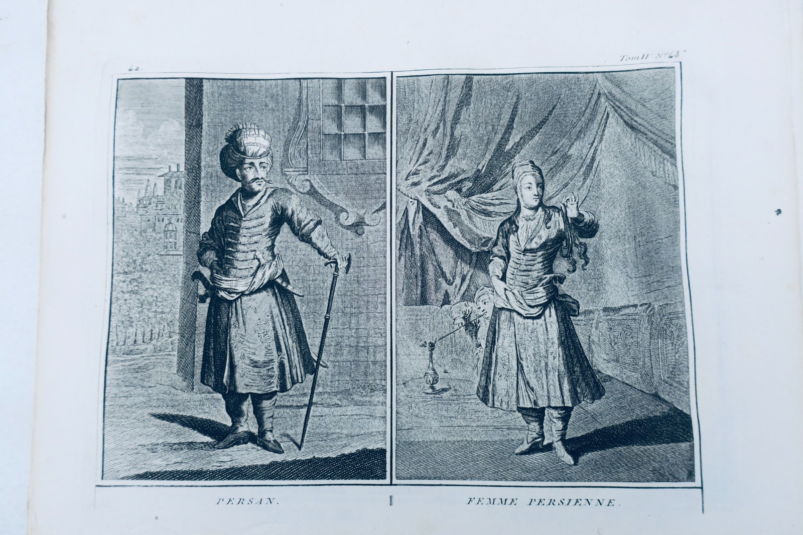 伊斯兰人物与东方服饰:钢版画 - Image 5