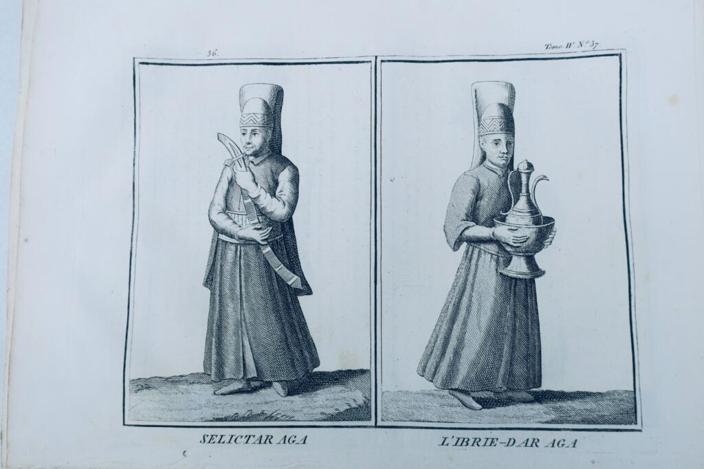 Islamische Figuren und orientalische Kostüme: Stahlstiche