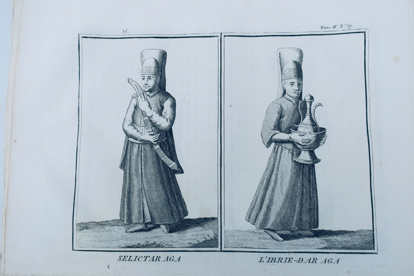 伊斯兰人物与东方服饰:钢版画 - Image 4