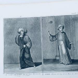 Islamische Figuren und orientalische Kostüme: Stahlstiche