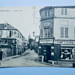Isle-Adam grande rue 1916 COMMERCE