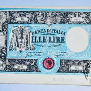 Italie LIRE 1000 lire 1909